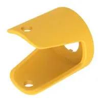 FINGER GUARD, YELLOW, IP65, RAISED 704.927.8