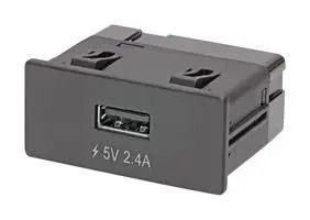 USB SMART CHARGER, TYPE A, 2.4A, PANEL 68532-4510