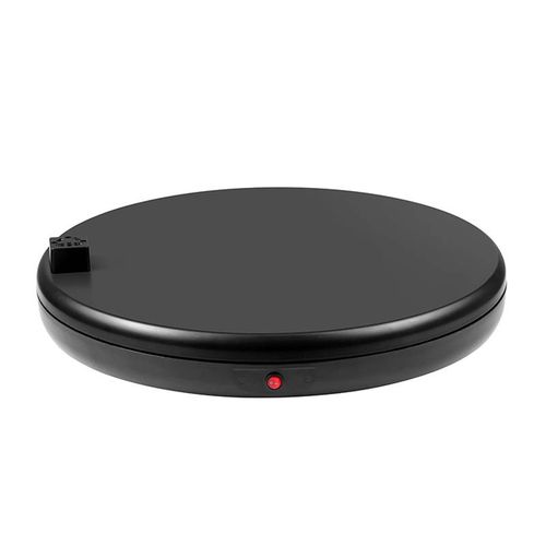 Rotating display stand Puluz with power socket 45 cm (black), Puluz PU3147EU