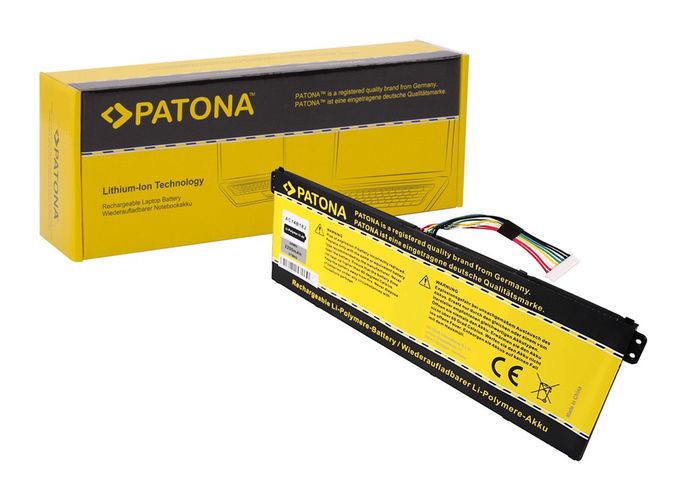 PATONA Battery f. Acer AC14B18J Aspire E3-111 E3-112 E3-112M ES1-511 ES1-512 4ICP, PATONA 2796 4055655185400