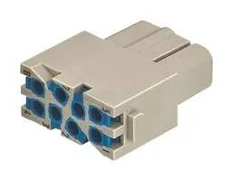 HEAVY DUTY MODULE, RCPT, 8POS, 2.5MM2 09140082733