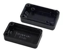 ENCLOSURE, PCB BOX, ABS, BLACK 1551ABK