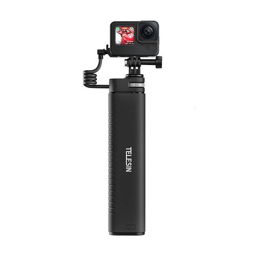 TELESIN Power grip selfie stick (With power bank) TE-CSS-001, Telesin TE-CSS-001