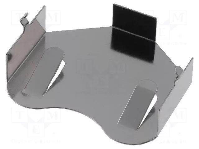 Clip; CR2450,DL2450; PCB; H: 5.8mm; Ø: 24mm KEYSTONE KEYS3009