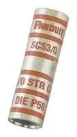 TERMINAL, BUTT SPLICE, 8 AWG, UNINSUL SCS8-L