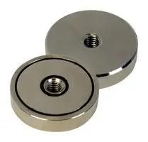 SHALLOW POT MAGNET, NEODYMIUM, 10X4.5MM E1018/NEO
