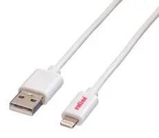USB CABLE, A PLUG-LIGHT CONN, 0.15M, BLU 11.02.8326