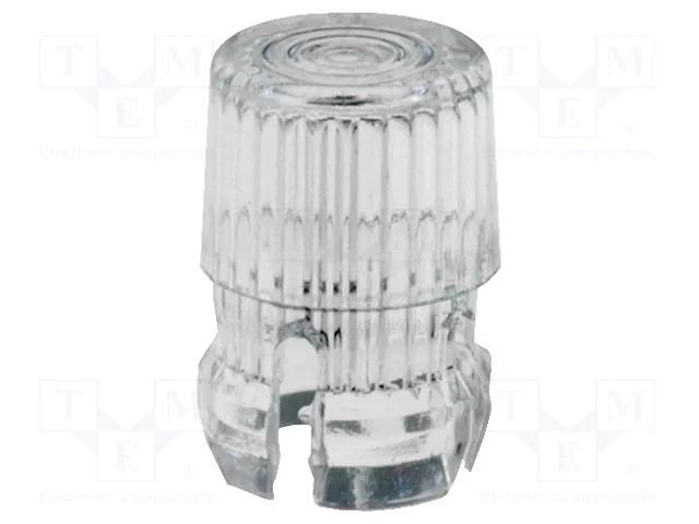 LED lens; round; transparent; 3mm KEYSTONE KEYS8653