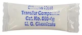 HEAT TRANSFER COMPOUND, SILICONE, 4G 860-4G