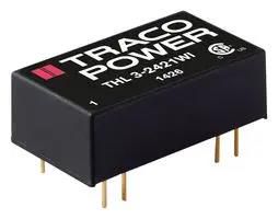 DC-DC CONVERTER, 12V, 0.25A THL 3-2412WI