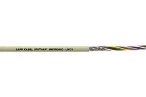 SHLD FLEX CABLE, 8COND, 0.14MM2, 100M 0034308
