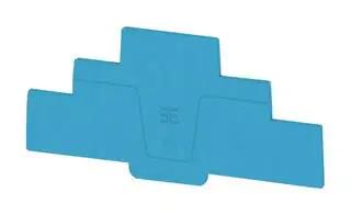 END PLATE, BLUE, PLASTIC, TERMINAL BLOCK 2428860000