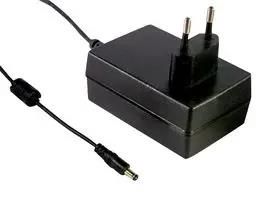 ADAPTOR, MEDICAL, AC-DC, 12V, 1.5A GSM18E12-P1J
