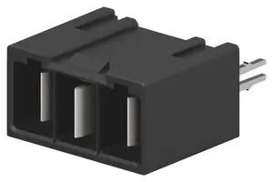 CONN, HEADER, 3POS, 1ROW, PRESS FIT 2204585-4