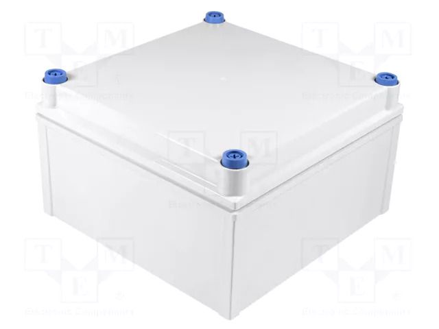 Enclosure: multipurpose; X: 300mm; Y: 300mm; Z: 170mm; QUICK; grey FIBOX CABPCQ303017G