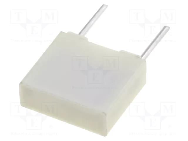 Capacitor: polyester; 220nF; 63VAC; 100VDC; 5mm; ±5%; 7.2x3.5x7.5mm KEMET R82EC3220DQ70J