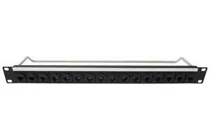 PATCH PANEL, RJ45, 16PORT, 1U, CAT6 CP30172