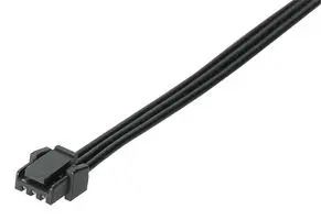 CABLE ASSY, 3POS, RCPT-RCPT, 3.9" 45111-0301