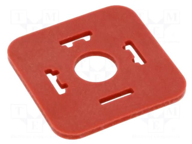 Flat gasket; silicone HIRSCHMANN GDM3-17MPQ