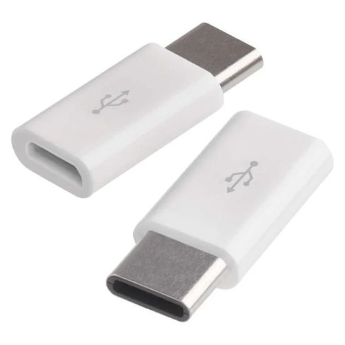 Adaptor USB MICRO B/Female- USB C/Male 2 pc, EMOS SM7023 8592920058053
