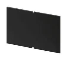 SIDE PANEL, PC, BLK, HOUSING HALF SHELL 2203369