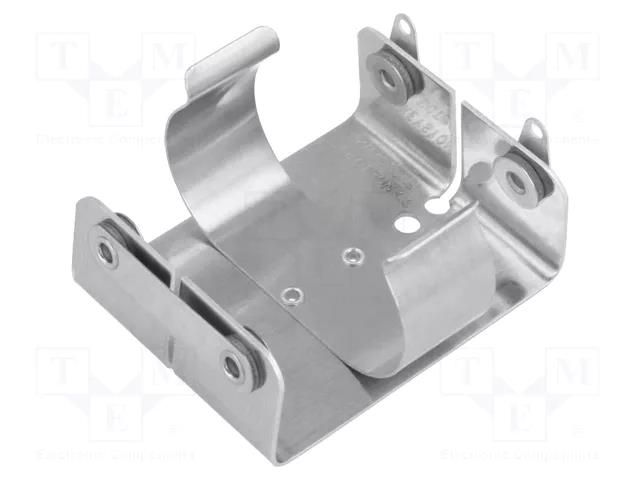 Holder; C,R14; Batt.no: 2; screw; solder lugs; brass; aluminium KEYSTONE KEYS149