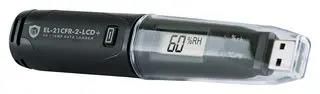 DATA LOGGER W/LCD, -35 TO 80DEGC, 100%RH EL-21CFR-2-LCD+