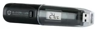 DATA LOGGER W/LCD, TEMP, -35 TO 80DEG C EL-21CFR-1-LCD