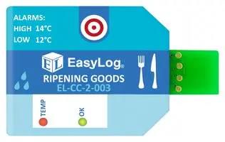 DATA LOGGING, -30 TO +70DEG C, 100%RH EL-CC-2-003 PK10