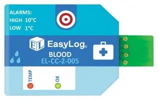 DATA LOGGING, -30 TO +70DEG C, 100%RH EL-CC-2-005 PK10