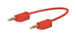 TEST LEAD, 2MM BANANA PLUG, 10A, 300MM 28.0039-030-22
