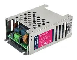 POWER SUPPLY, MEDICAL, AC-DC, 12V, 3.34A TPP 40-112