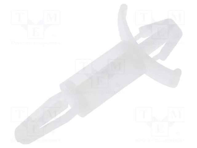 PCB distance; polyamide; L: 12.7mm; latch/latch; natural; UL94V-2 FIX&FASTEN FIX-LCS-12.7