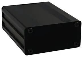 ENCLOSURE, HEAT SINK, ALUM, BLACK MC002217