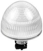 PILOT LIGHT, WHITE, 22MM, 24VAC/VDC HW1P-5Q4PW