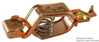 AUTO TEST CLIP, SOLID COPPER, 75A/19MM BU-25C
