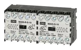 CONTACTOR, 3PST-NO, 24V, DIN RAIL MA05-R-S-0124DC
