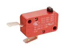 MICROSWITCH, PLUNGER, SPST-NO, 10A, 250V 01005.1204-02