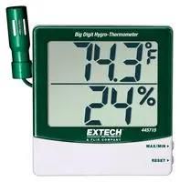 BIG DIGIT HYGRO-THERMOMETER, 10% - 99%RH 445715