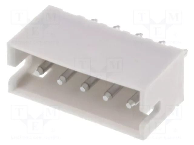 Connector: wire-board; socket; male; PIN: 5; ZH; 1A; 50V; vertical JST B5B-ZR