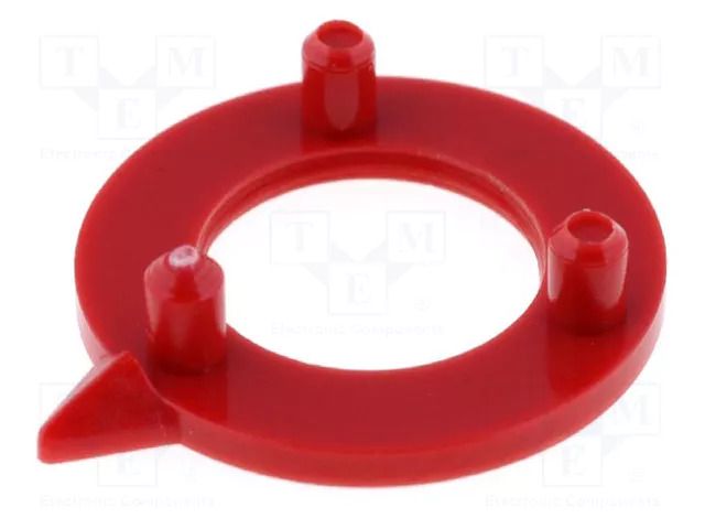 Pointer; polyamide; red; 15mm; -20÷70°C RITEL G15W-R