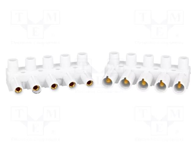 Connector: pluggable terminal block; screw terminal; 10A; 500V ENCITECH 7600-0002-05