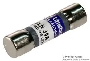 MIDGET FUSE, FAST ACTING, 20A, 250VAC 0BLN020.T