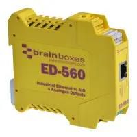 ETHERNET-ANALOGUE O/P DEVICE, 4O/P, RJ45 ED-560