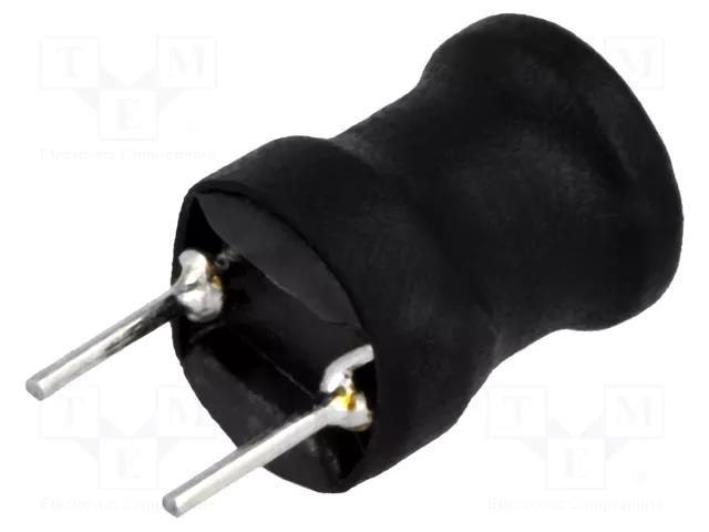 Inductor: wire; THT; 10uH; 3A; 45mΩ; ±10%; Body dim: Ø8.5x11mm BOURNS RL622-100K-RC