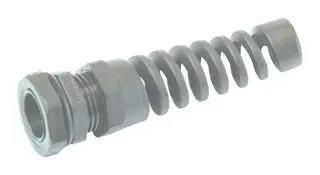 CABLE GLAND, NYLON, 3MM-6.5MM, GREY PP001694