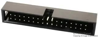 CONNECTOR, HEADER, 34POS, 2ROW, 2.54MM MC-254-34-00-ST-DIP