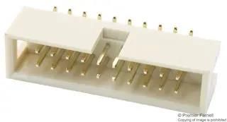 CONNECTOR, HEADER, 24POS, 2ROW, 2.54MM MC-254-24-00-ST-SMD