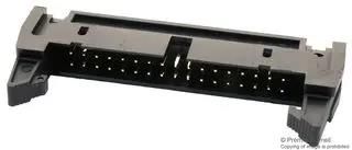 CONNECTOR, HEADER, 34POS, 2ROW, 2.5MM MC-254-34-LL-ST-DIP