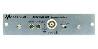 ANALOG INTERFACE BOARD, AC POWER SOURCES AC68BALGU